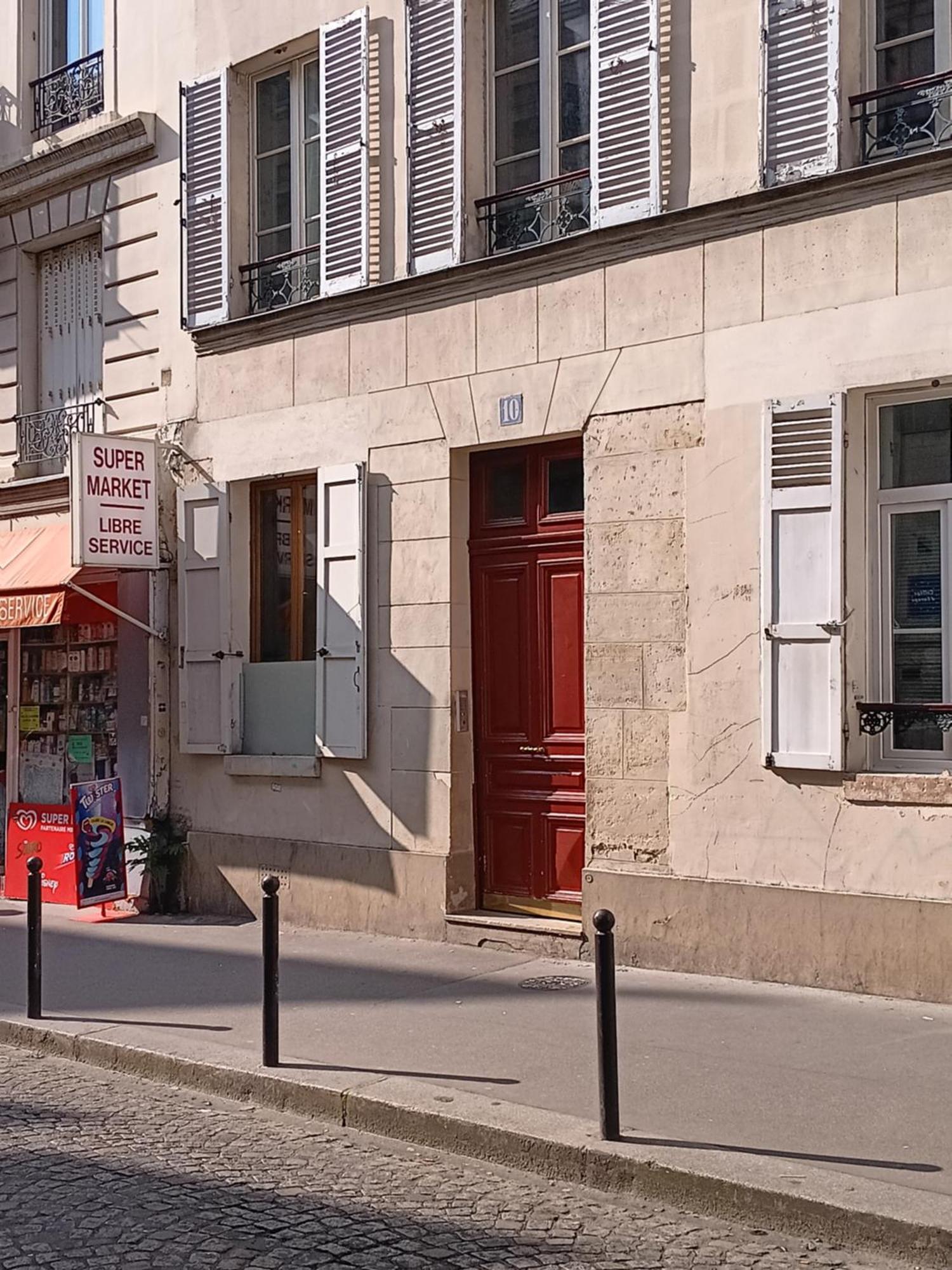 巴黎Studio Au Pied De La Basilique Du Sacre Coeur公寓 外观 照片